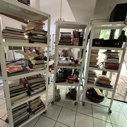 ONLY 2 metal shelves $100 for both