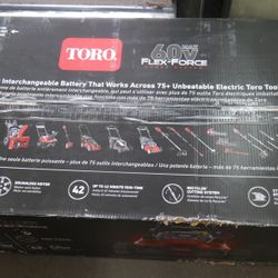 TORO 60V FLEX FORCE NEW PUSH MOVER 21323 NEW 875983-1 