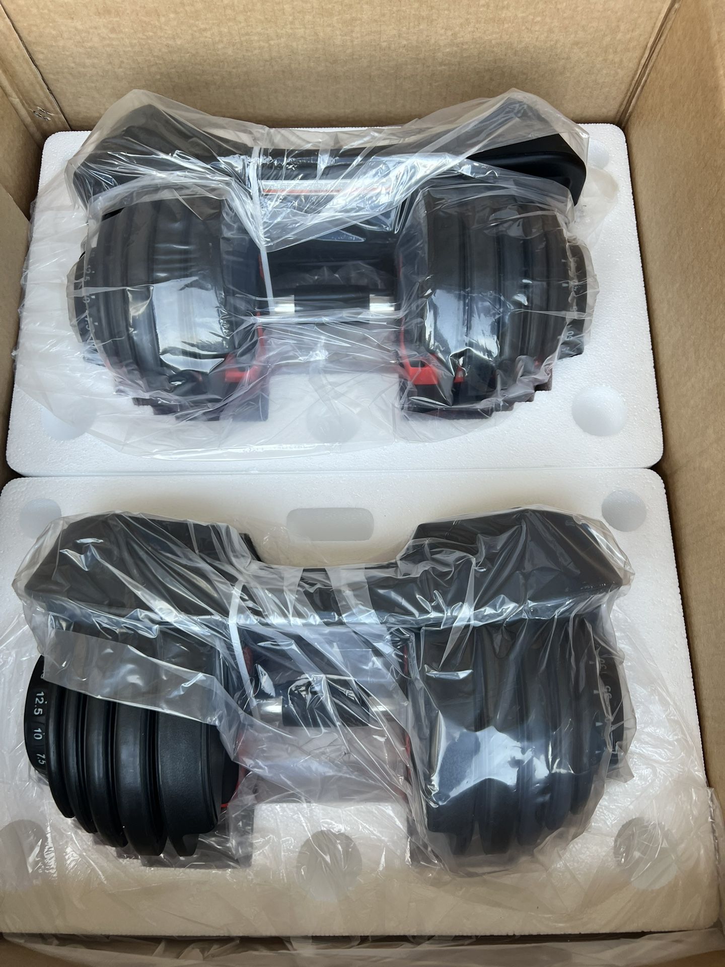 Adjustable Dumbbell Set - 52.5lb Each