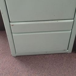 Wood File Cabinet