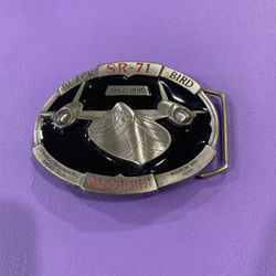 Really Cool vintage Blackbird Sr 71 Belt Buckle.
