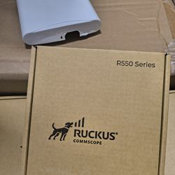 RuckusR550 access point (AP) with the latest Wi-Fi 6 (802.11 ax) technology delivers
