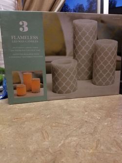 3 Candle Set