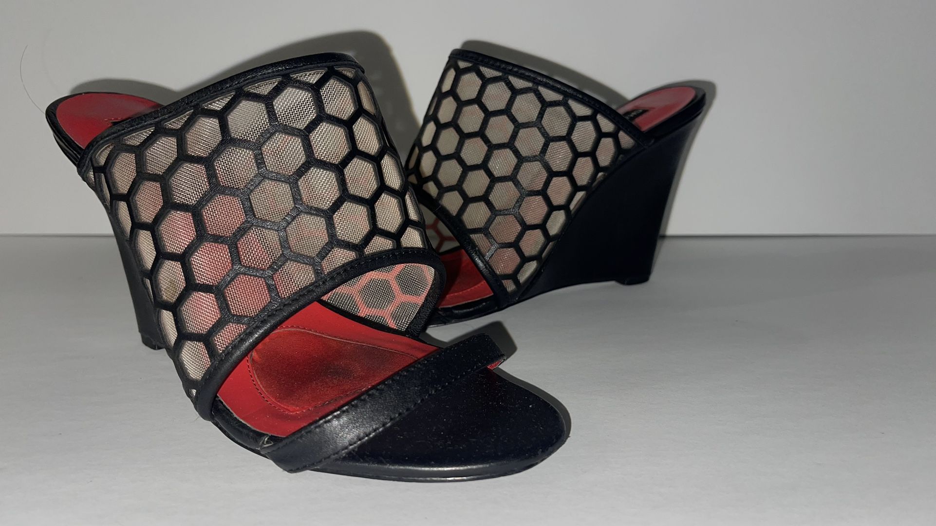 Charles Jourdan Paris Wedges Size 6.5