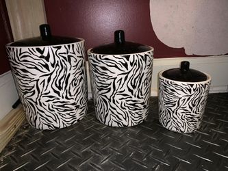 Jars (Zebra Print)