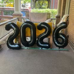 2026 Graduation Yard/decorative Balloons With Stand