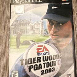 PS2 Tiger woods PGA TOUR 2003