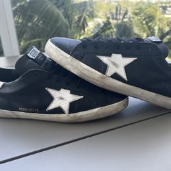 Golden Goose Superstars – Black & White – Size 43 Eu 10US