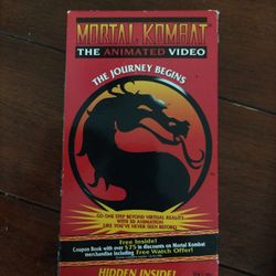Mortal Kombat VHS Vintage Arcade