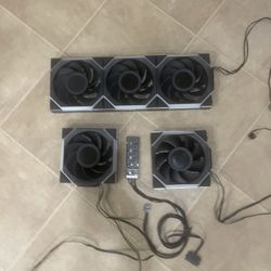 Lian Li UNI fans SL wireless LCD