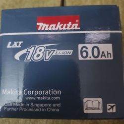 18v Makita battery 6ah