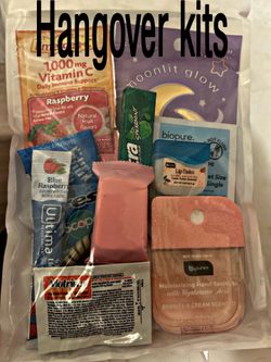 Hangover kits