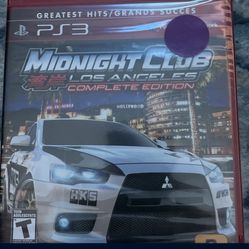 PS3 Midnight Club (new)