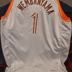 Victor Wembanyama Spurs Nike Authentic Jersey