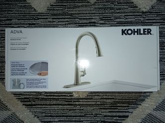 Kohler Adva Pull-Down Kitchen Faucet Stainless