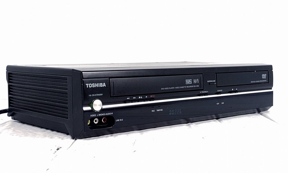 Toshiba SD-V296-K-TU DVD/VCR Combo Player 4-Head VHS No Remote 