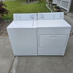 Roper washer and dryer