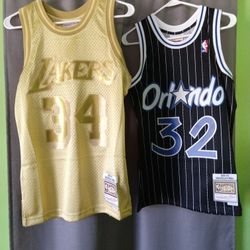 2 Shaq Jerseys