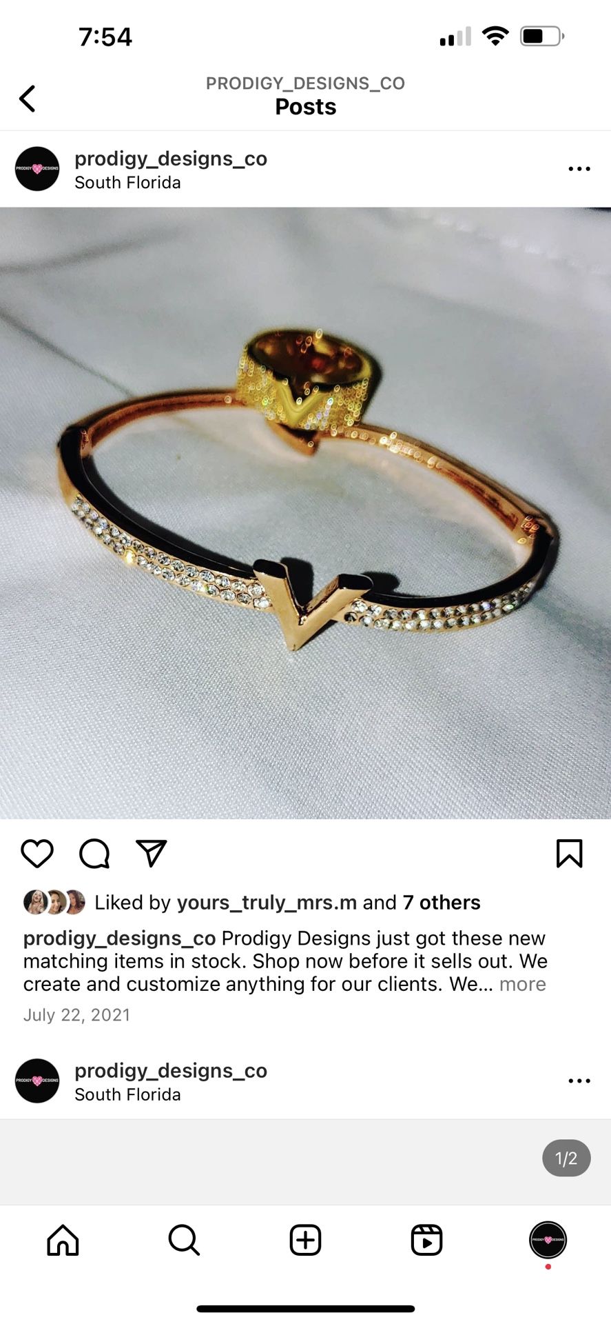 Matching Bracelet, Ring & Hoops