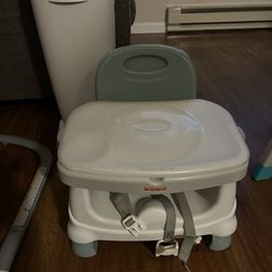 Booster Seat With Trays And Cover