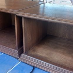 Vintage End Tables With Storage $50 For Each $90 For The Pair  OBO