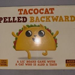 Tacocat Spelled Backwards Game