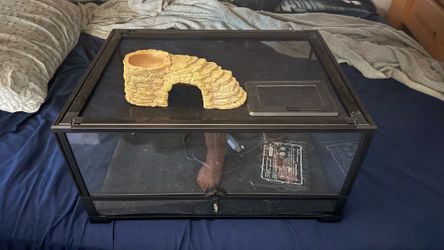 20 gal front opening reptile tank