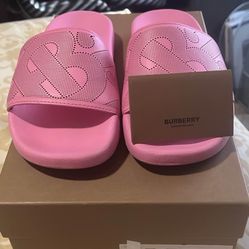 Women Burberry Slides