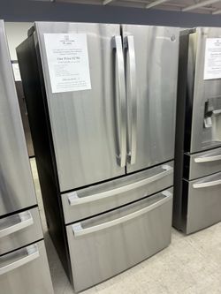 $1796 GE Profile 4-Door French Door Refrigerator Stainless Steel