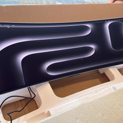 Samsung Odyssey OLED G9 G95SC 49" QD-OLED Gaming Monitor, Smart, Dual QHD, 240Hz, Curved, AMD Freest