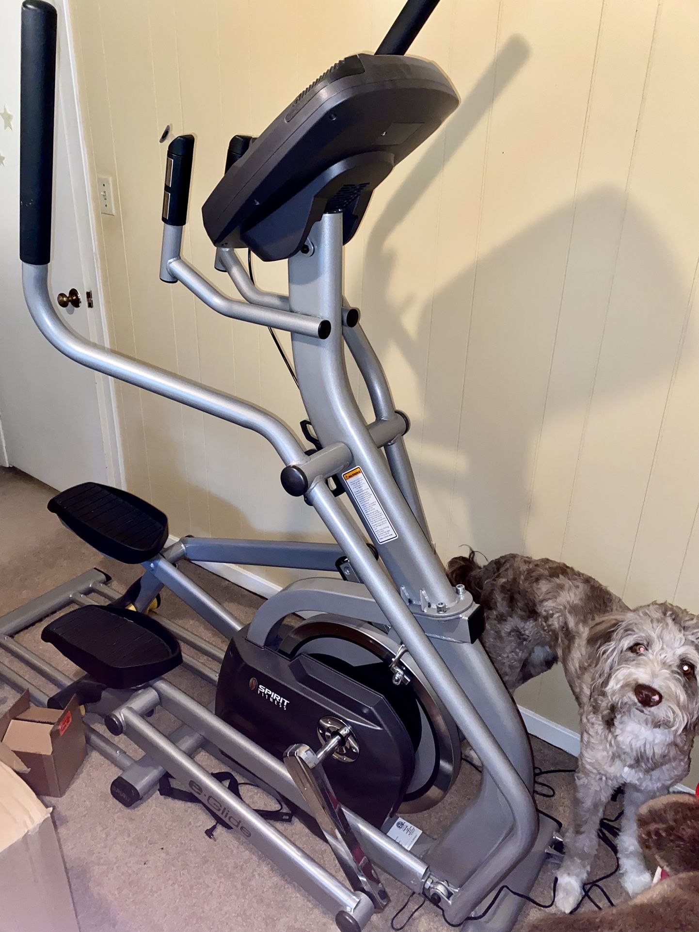 Spirit Fitness Elliptical E-Glide With Sound System Best Offer 