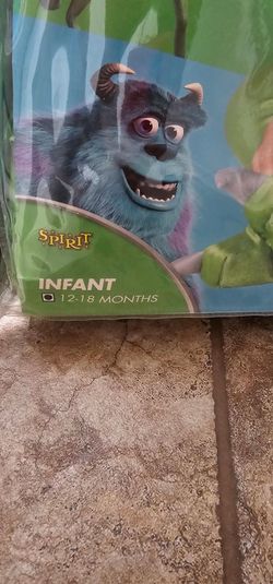 Monsters Inc. Infant Halloween Costume 12-18 Months