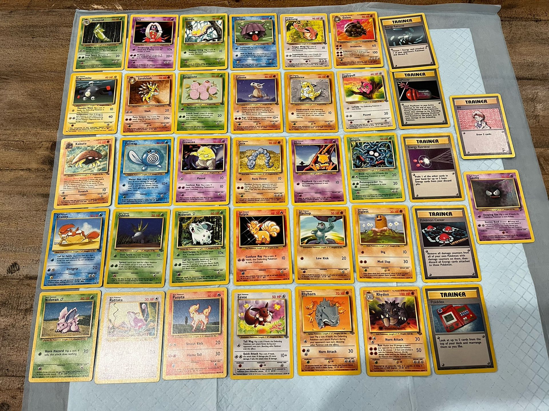 37 Assorted WOTC Pokemon Cards