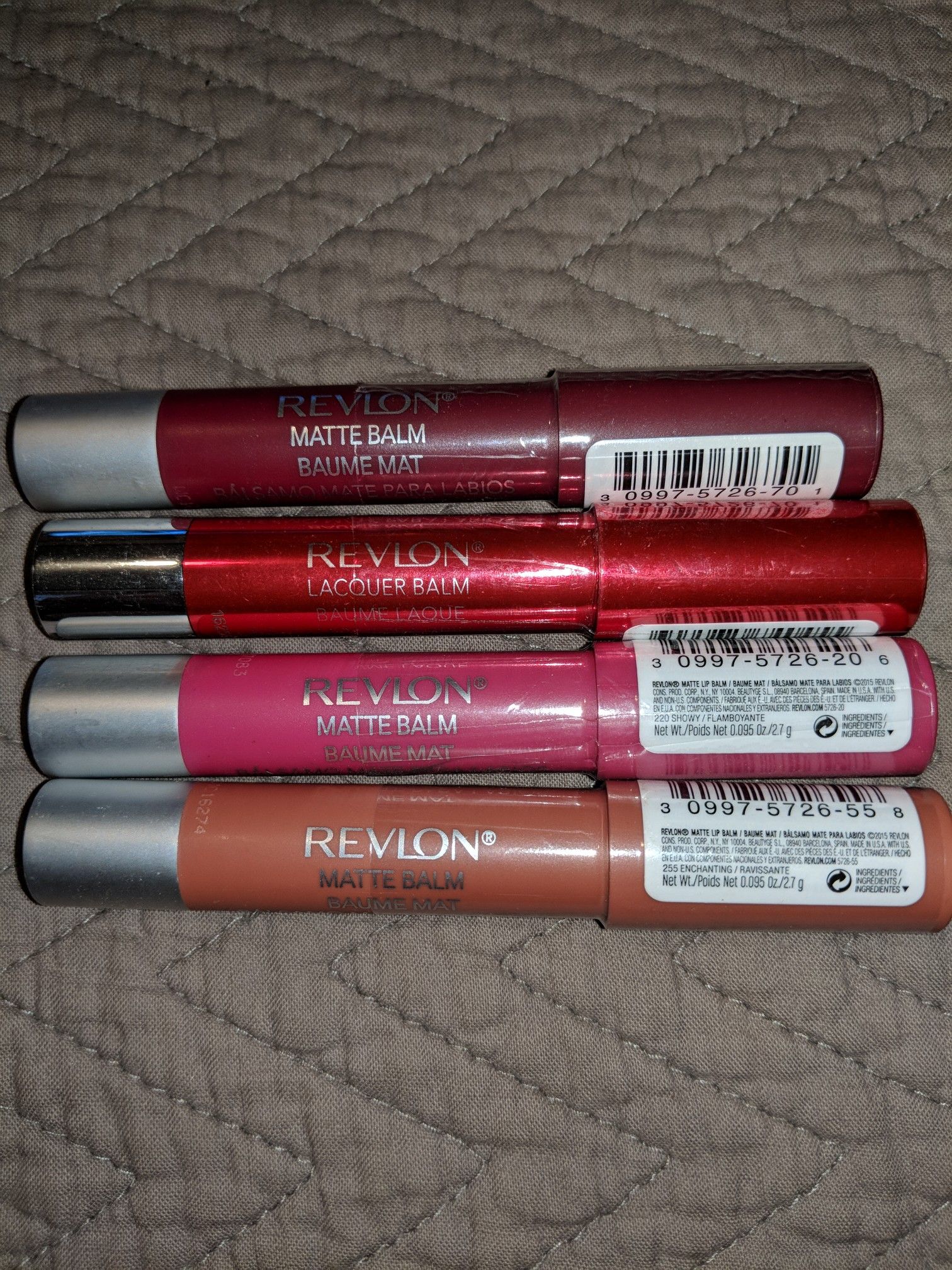 Revlon Lip balm 4 pieces m104