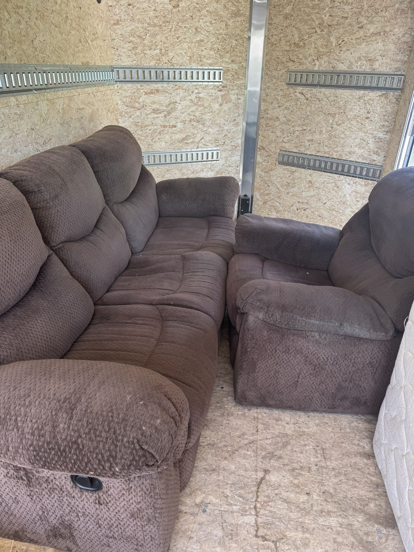 Reclining Couch With Recliner