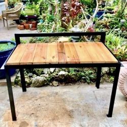 Work Bench Table: 36.75”H x 53.5”W x 24.5”D