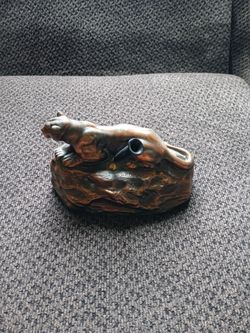 Vintage Bronze penholder