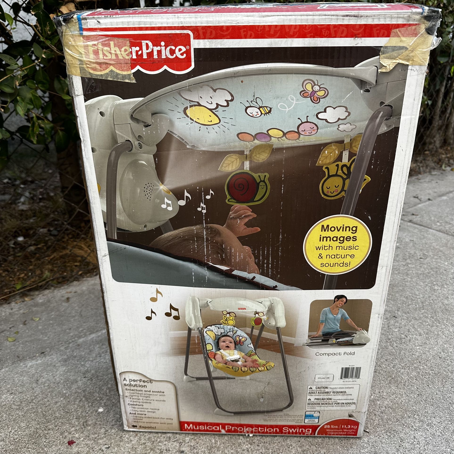 Fisher Price Projection Swing