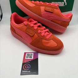 New PUMA Palermo Citrus Flame Flicker Women's size 6.5 Sneakers