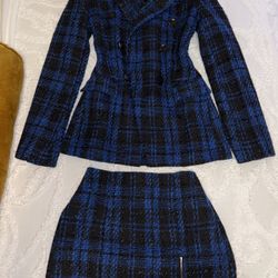 Blazer & Skirt Set
