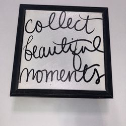 Collect Beautiful Memories Frame 