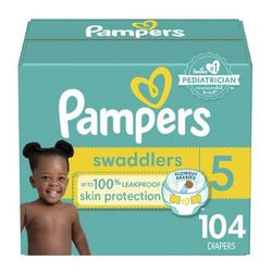 Baby Diapers Pampers Swaddlers Size 5