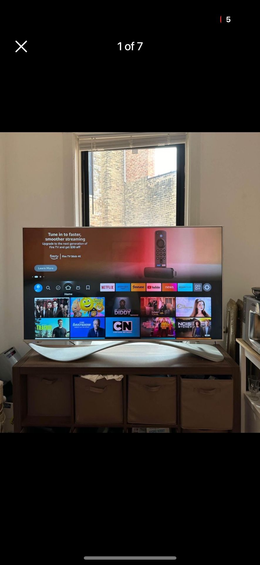 65 Inch Letv TV - Comes W Amazon Fire Stick