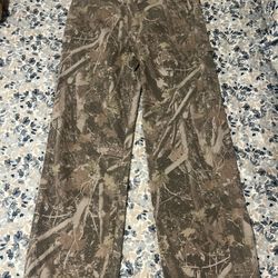 Abercrombie & Fitch Baggy Workwear Pants Camo 31/30