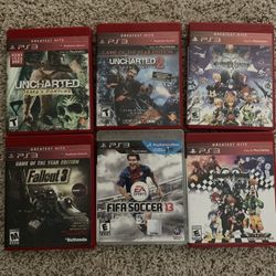 PS3 Games Bundle $100 Fallout 3 & Others 