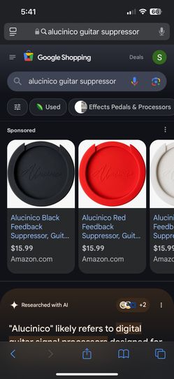 Alucinico Guitar Suppressor