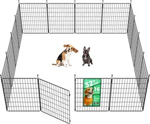 MINIPAWS 32Inch 16 Panel Black Pet playpen new in box