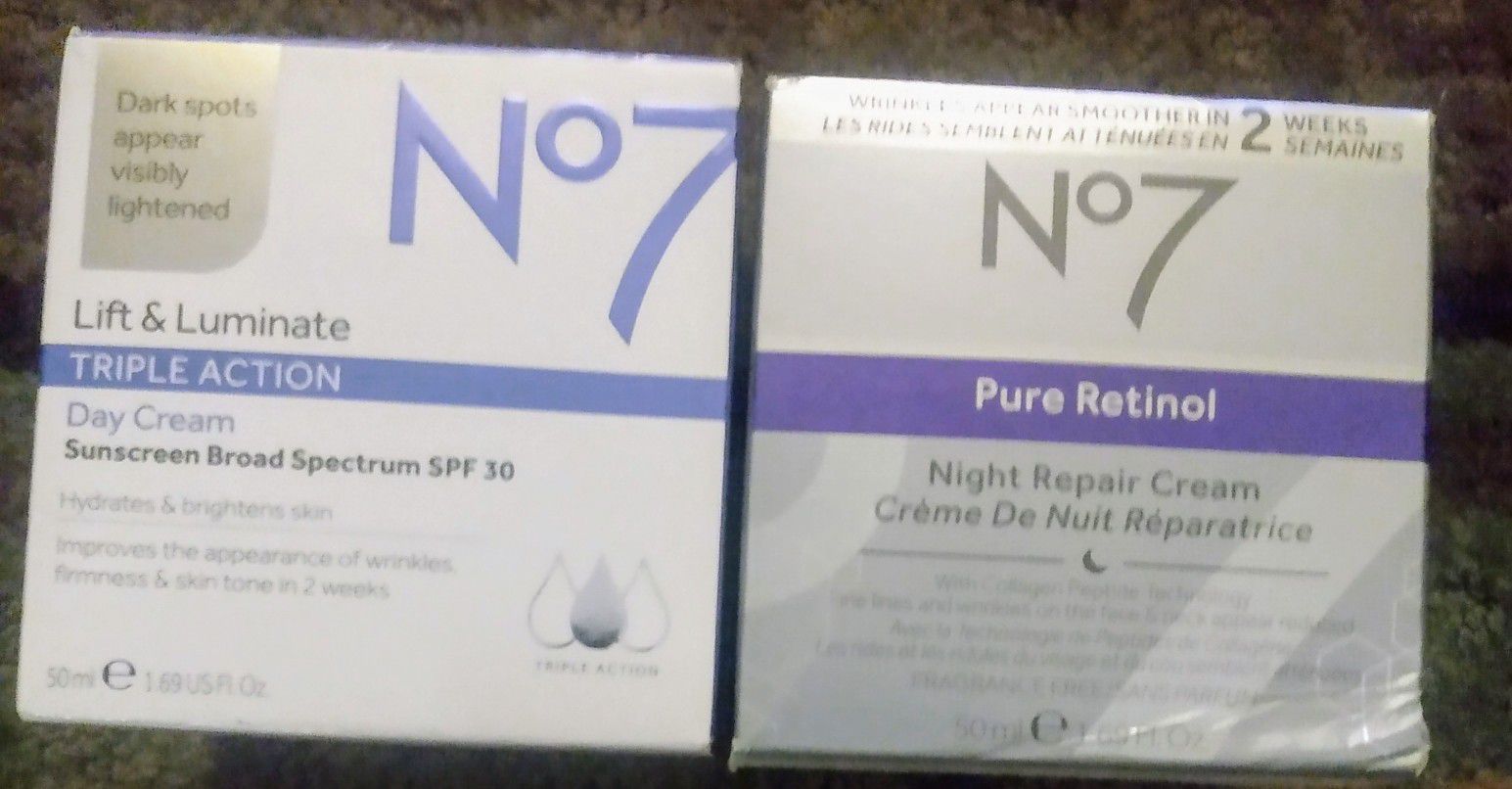 No 7 Day Cream And Night Cream 