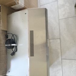 Range fan/ light NEW