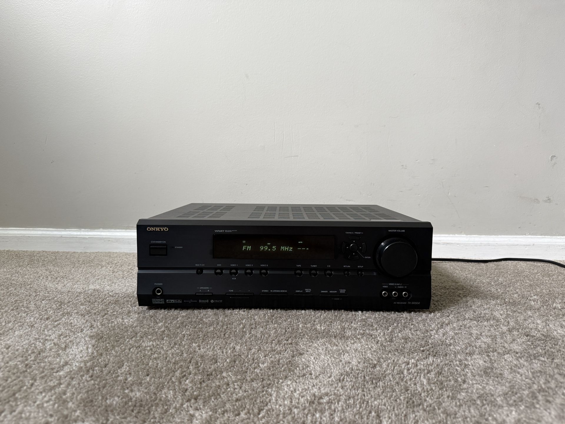 Onkyo TX-SR504 7.1 Home Theater Surround Receiver